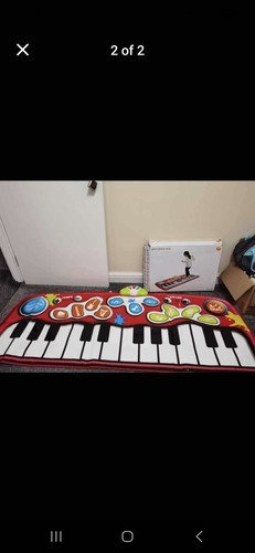 Musical piano play mat touch - mat,