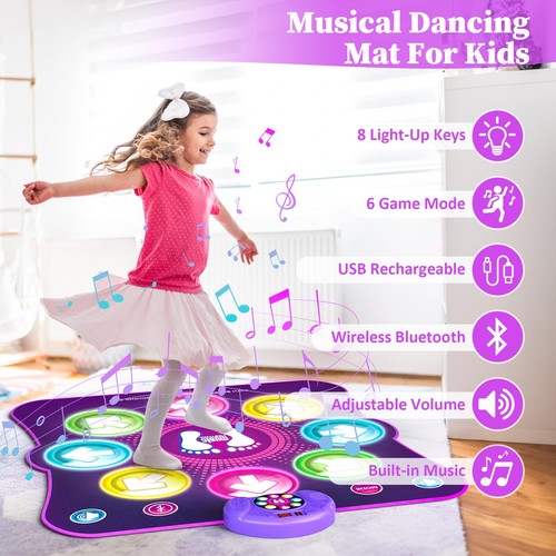 Light dance mat for girls - up,