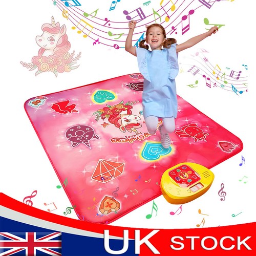 Double unicorn dance mat for - double,
